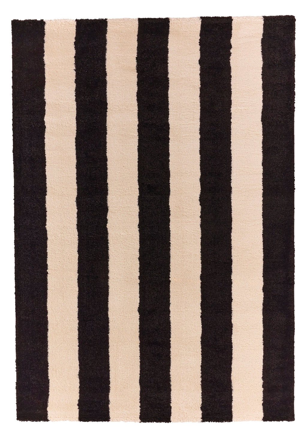 Tapis seventies - Noir rayé - Collection Groovy | Nazar Rugs GROOVY