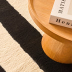 Tapis seventies - Noir rayé - Collection Groovy | Nazar Rugs GROOVY