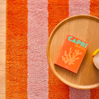 Tapis seventies - Orange rayé - Collection Groovy | Nazar Rugs GROOVY