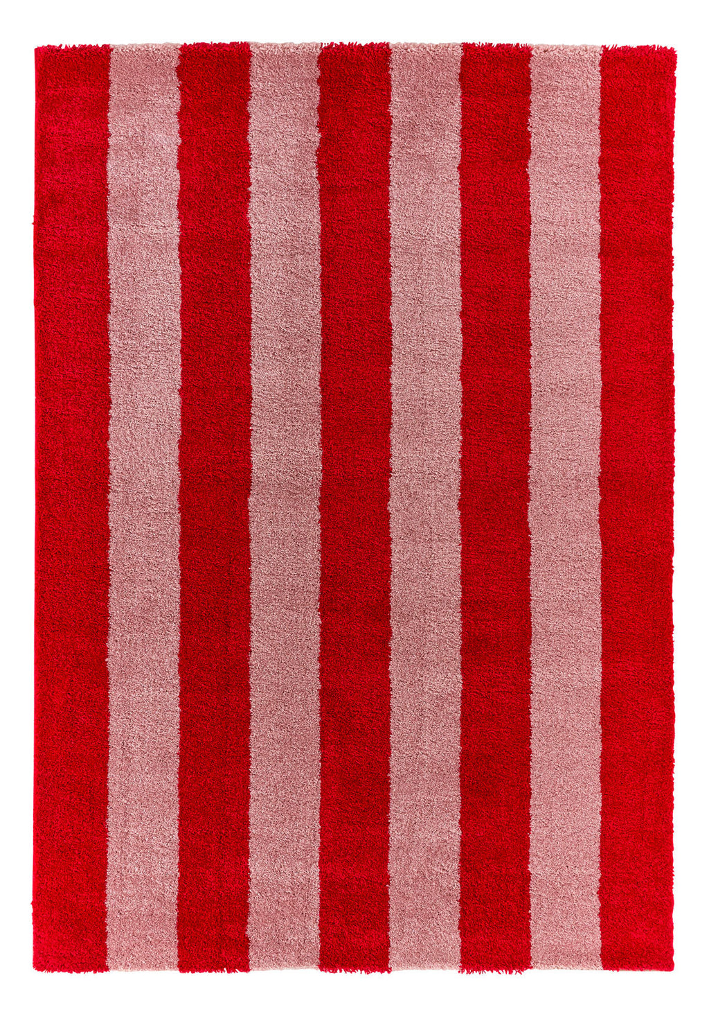Tapis seventies - Rouge rayé - Collection Groovy | Nazar Rugs GROOVY