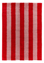 Tapis seventies - Rouge rayé - Collection Groovy | Nazar Rugs GROOVY