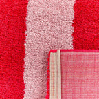 Tapis seventies - Rouge rayé - Collection Groovy | Nazar Rugs GROOVY