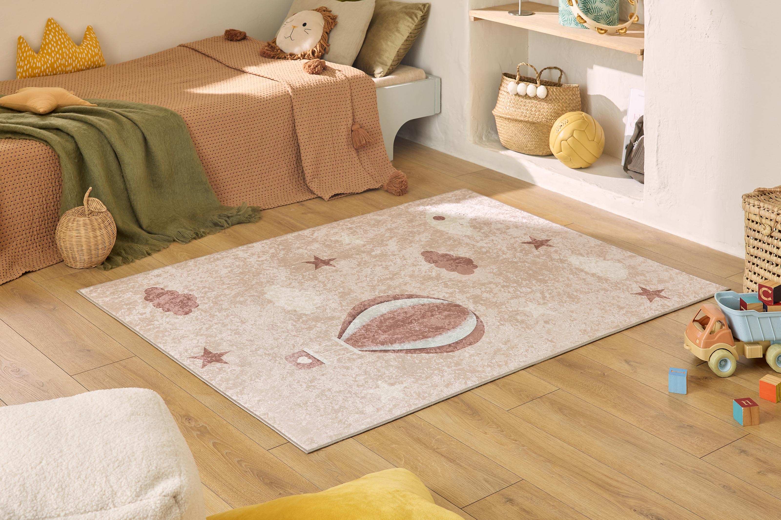 Tapis lavable en machine - Happy - Motif circuit enfant (Copy) HAPPY