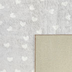 Tapis lavable en machine - Happy - Motif abstrait HAPPY