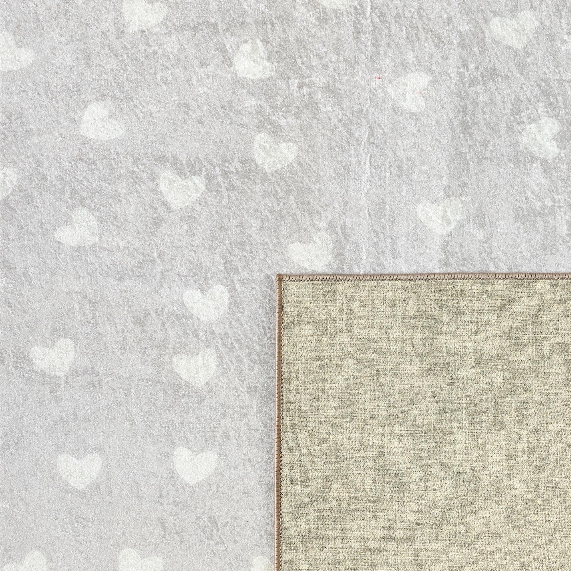 Tapis lavable en machine - Happy - Motif abstrait HAPPY