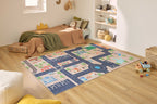 Tapis carte du monde : HAP746BLE (Copie) HAPPY