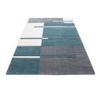 HAWAII - Tapis de salon à motif géométrique blue - HAW11310BLE HAWAII