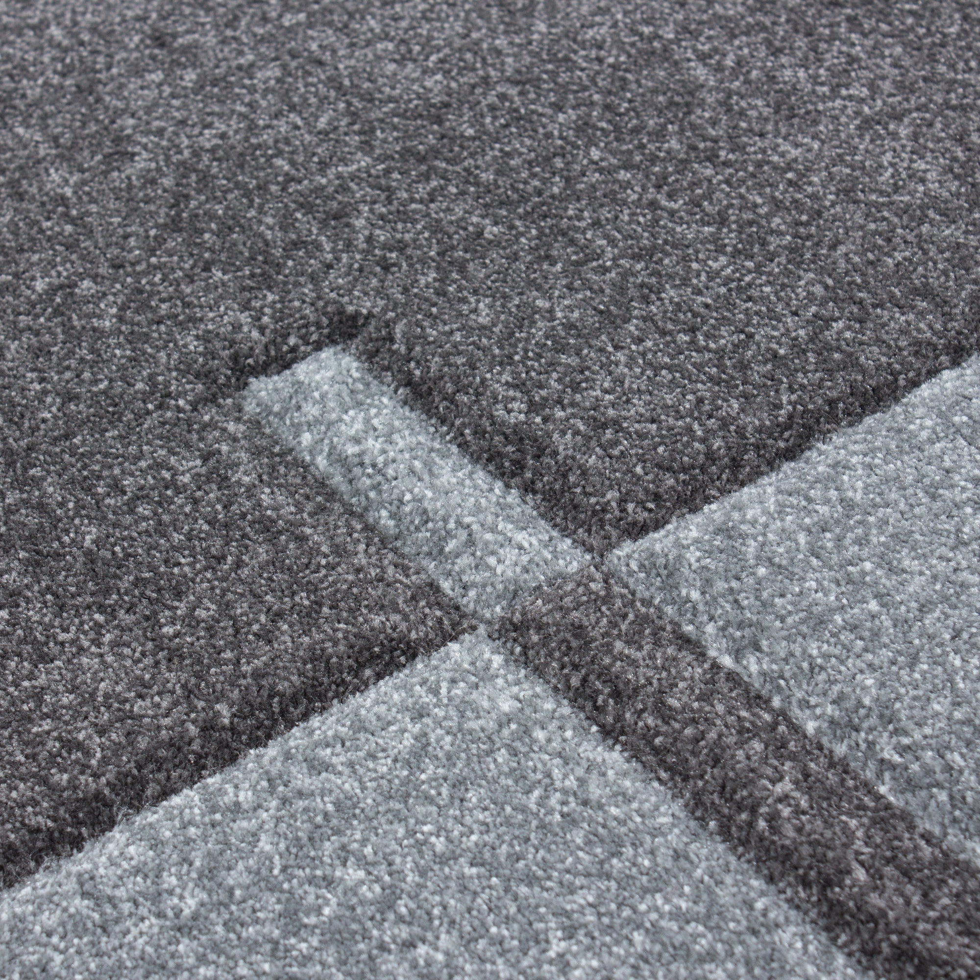 HAWAII - Tapis de salon à motif géométrique gris - HAW11310GRI HAWAII