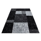 HAWAII - Tapis de salon à motif géométrique noir - HAW11330NOI HAWAII