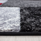 HAWAII - Tapis de salon à motif géométrique rouge - HAW11330ROU HAWAII