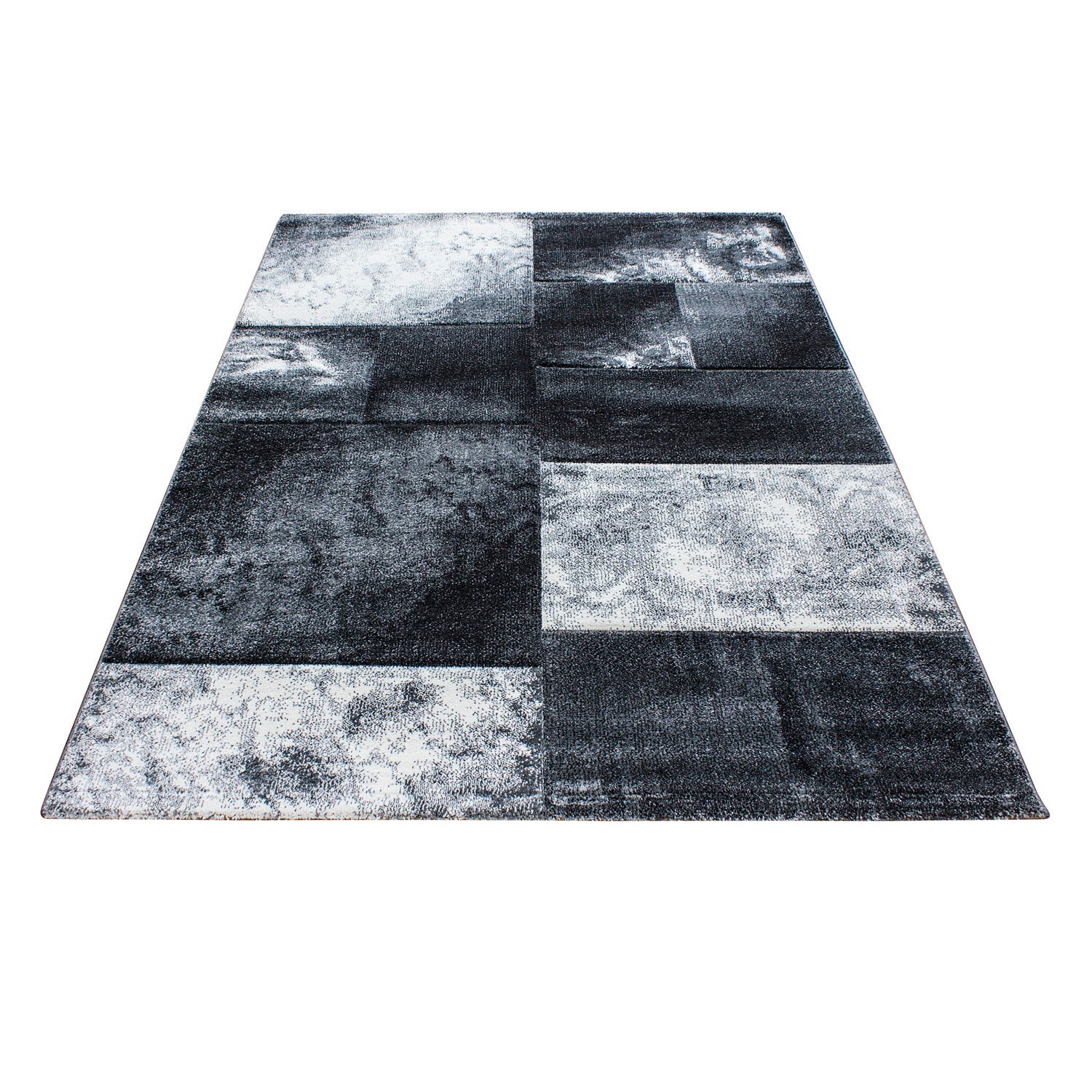 HAWAII - Tapis de salon à motif géométrique gris - HAW1710GRI HAWAII