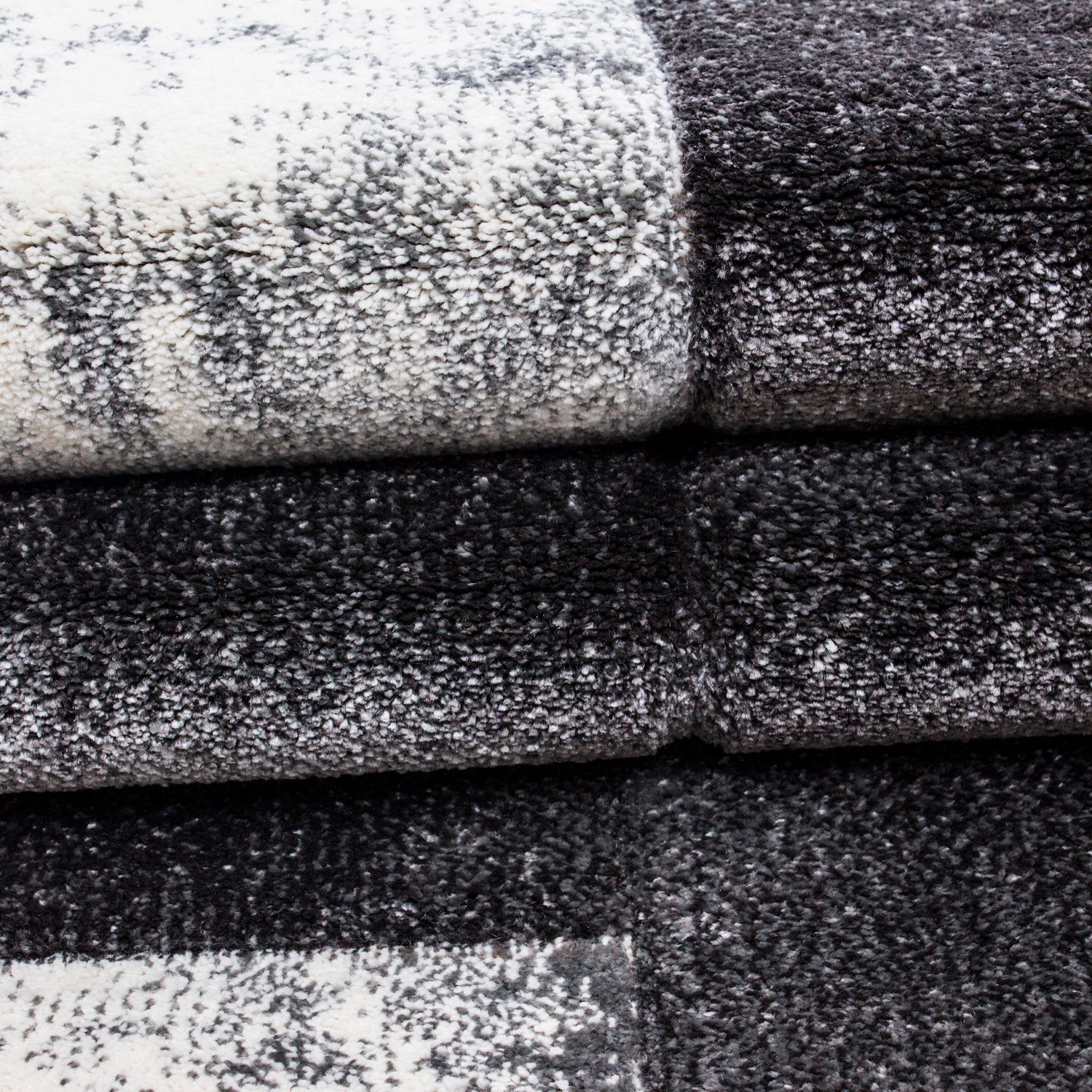 HAWAII - Tapis de salon à motif géométrique gris - HAW1710GRI HAWAII