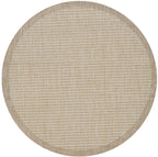 IBIZA - Tapis d’extérieur moderne rond - IBI1410BEI