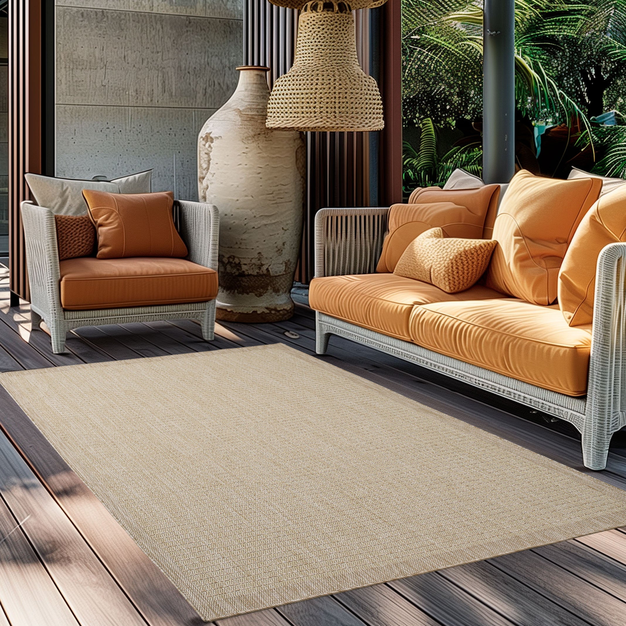 IBIZA - Tapis d’extérieur moderne - IBI1410BEI