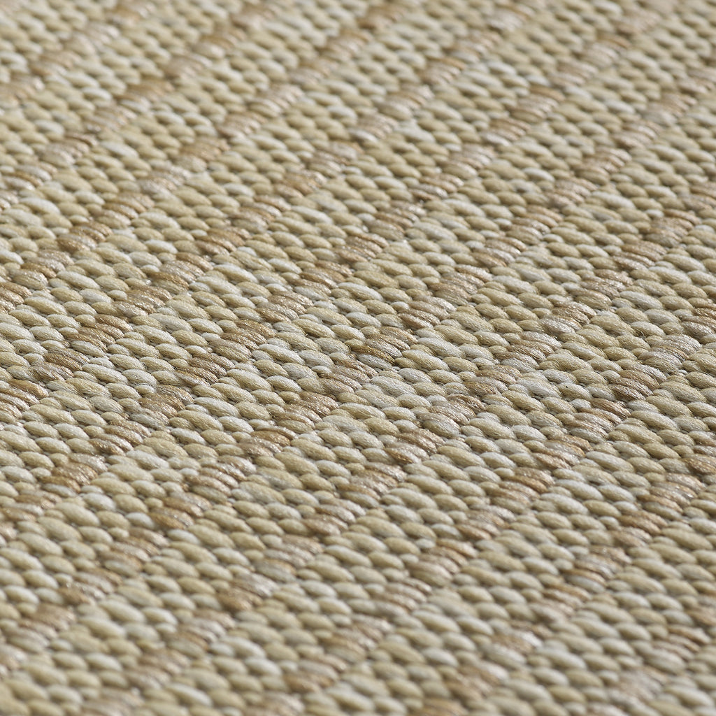 IBIZA - Tapis d’extérieur moderne rond - IBI1410BEI