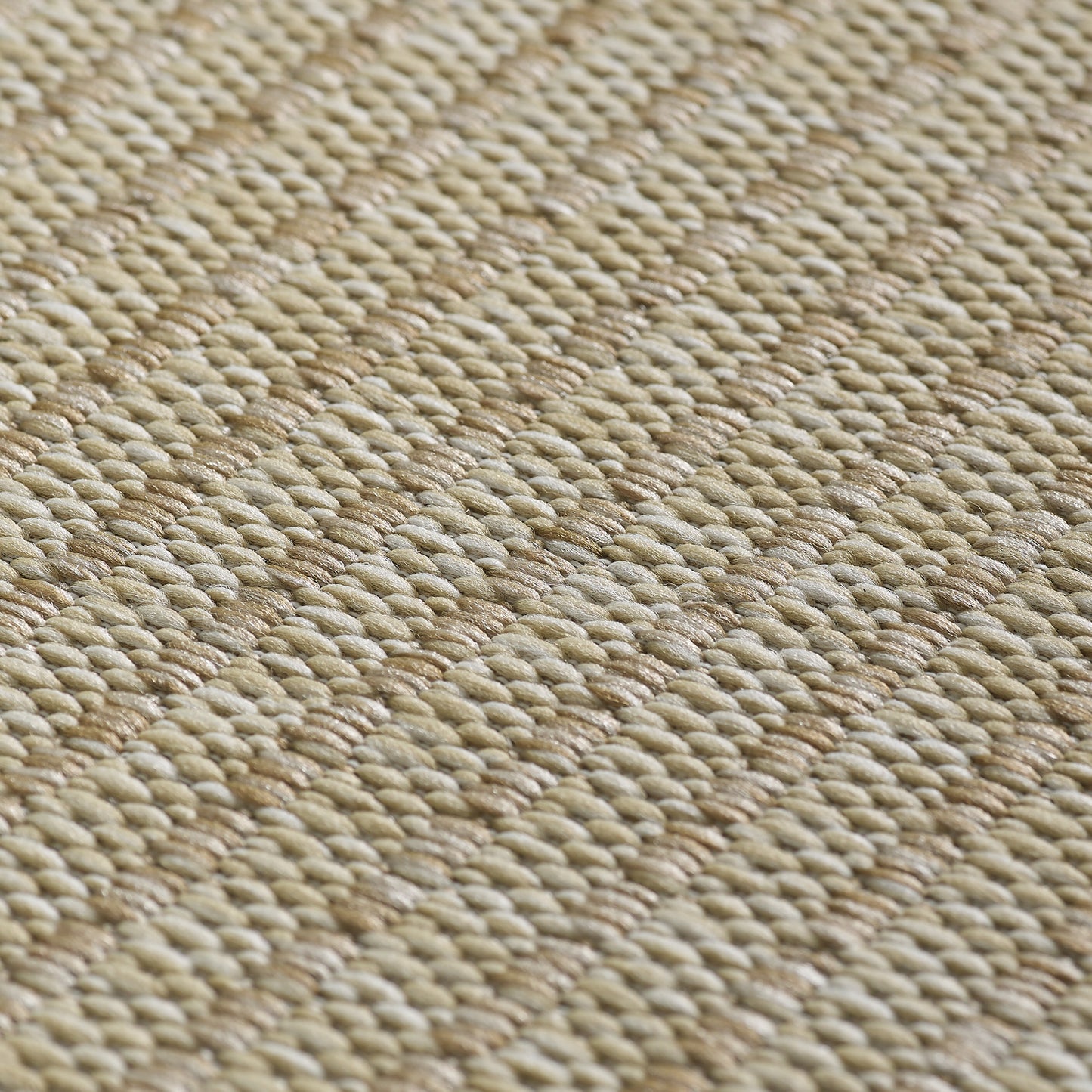 IBIZA - Tapis d’extérieur moderne rond - IBI1410BEI
