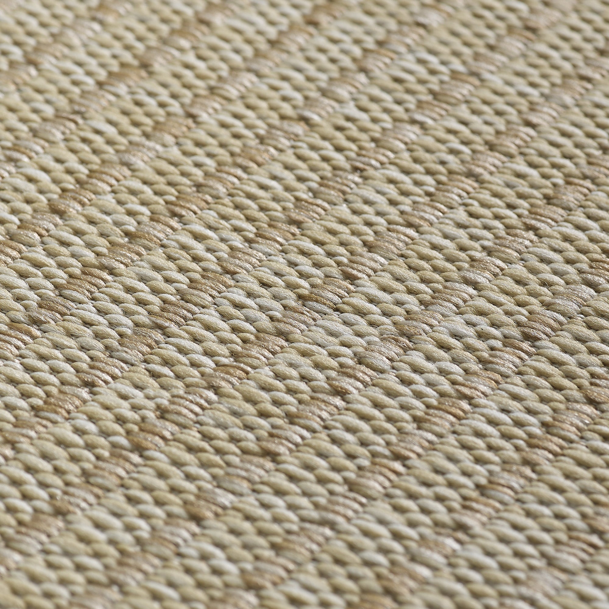 IBIZA - Tapis d’extérieur moderne rond - IBI1410BEI