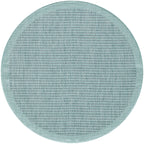 IBIZA - Tapis d’extérieur moderne rond - IBI1410BLE