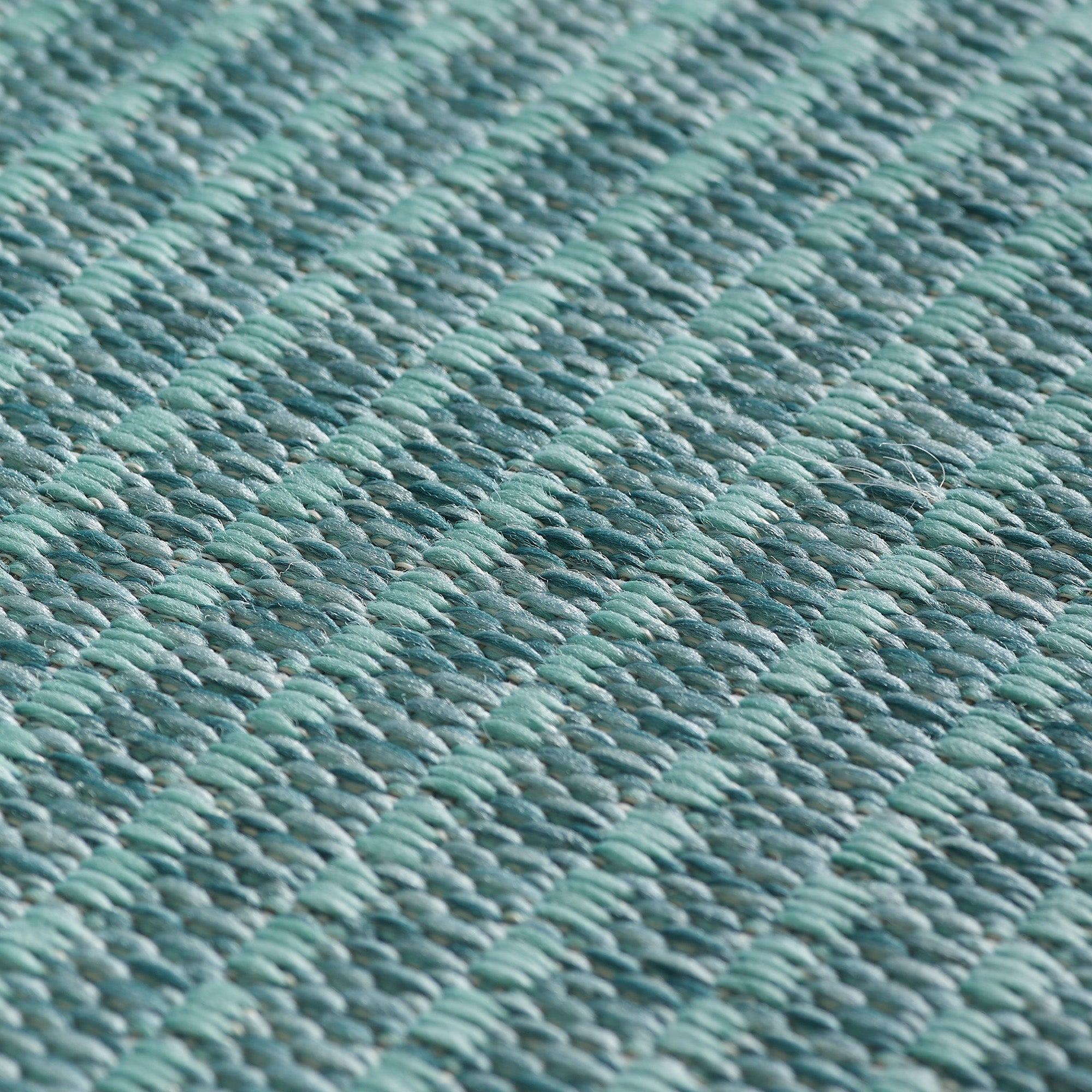 IBIZA - Tapis d’extérieur moderne rond - IBI1410BLE