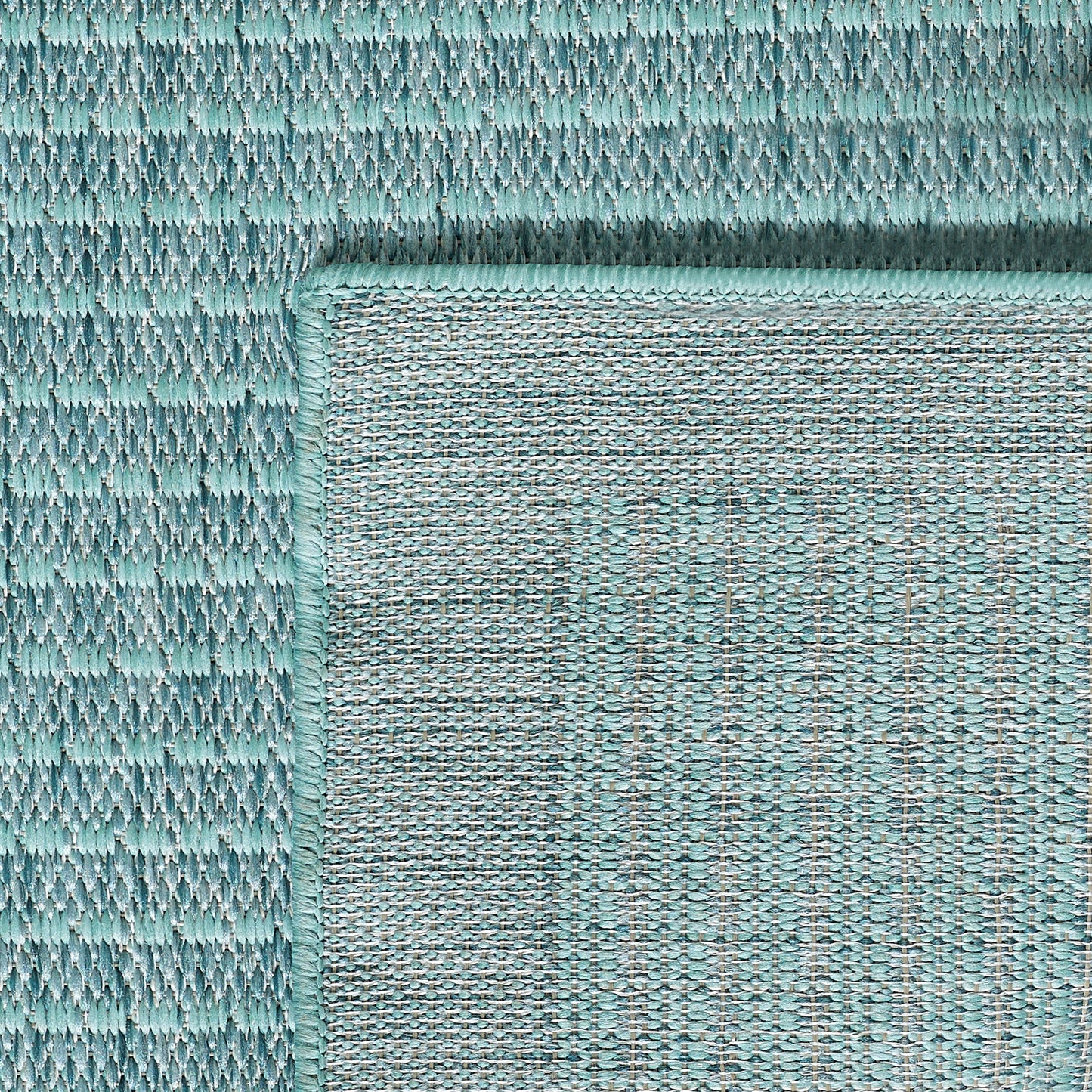 IBIZA - Tapis d’extérieur moderne rond - IBI1410BLE