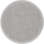 IBIZA - Tapis d’extérieur moderne rond - IBI1410GRI