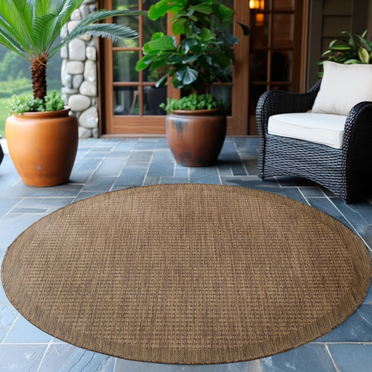IBIZA - Tapis d’extérieur moderne rond - IBI1410MAR