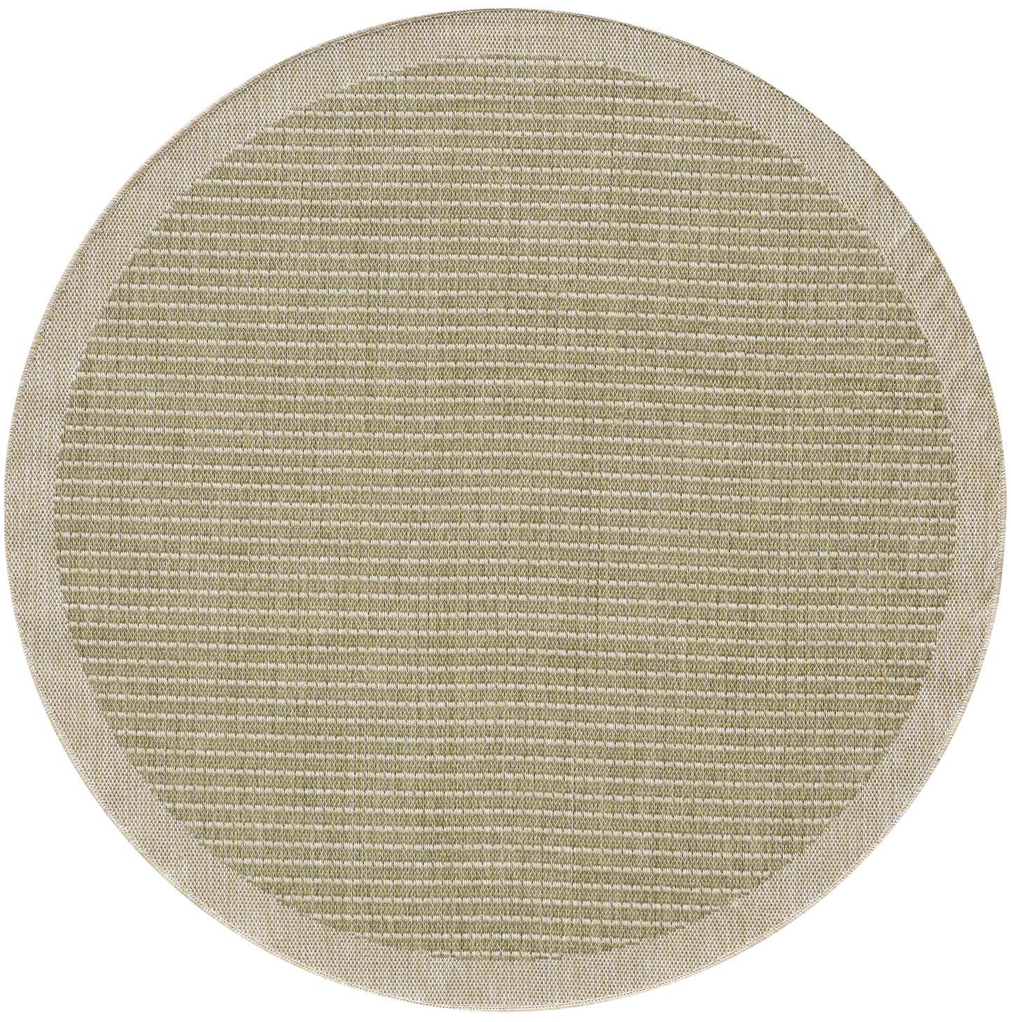 IBIZA - Tapis d’extérieur moderne rond - IBI1410VER