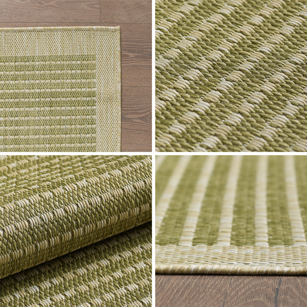 IBIZA - Tapis d’extérieur moderne rond - IBI1410VER