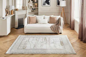 ​Tapis à franges : KAP760CRE - Nazar rugs 