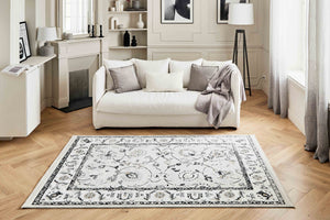 ​Tapis à franges : KAP894GRI - Nazar rugs 