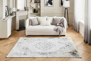 ​Tapis à franges : KAP895GRI - Nazar rugs 
