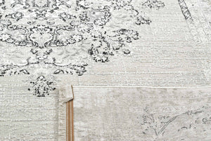​Tapis à franges : KAP895GRI - Nazar rugs 