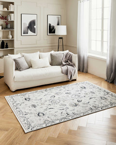 ​Tapis à franges : KAP899GRI - Nazar rugs 