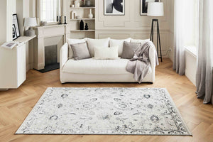 ​Tapis à franges : KAP899GRI - Nazar rugs 