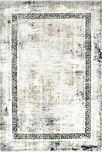 ​Tapis à franges : KAP928GRI - Nazar rugs 