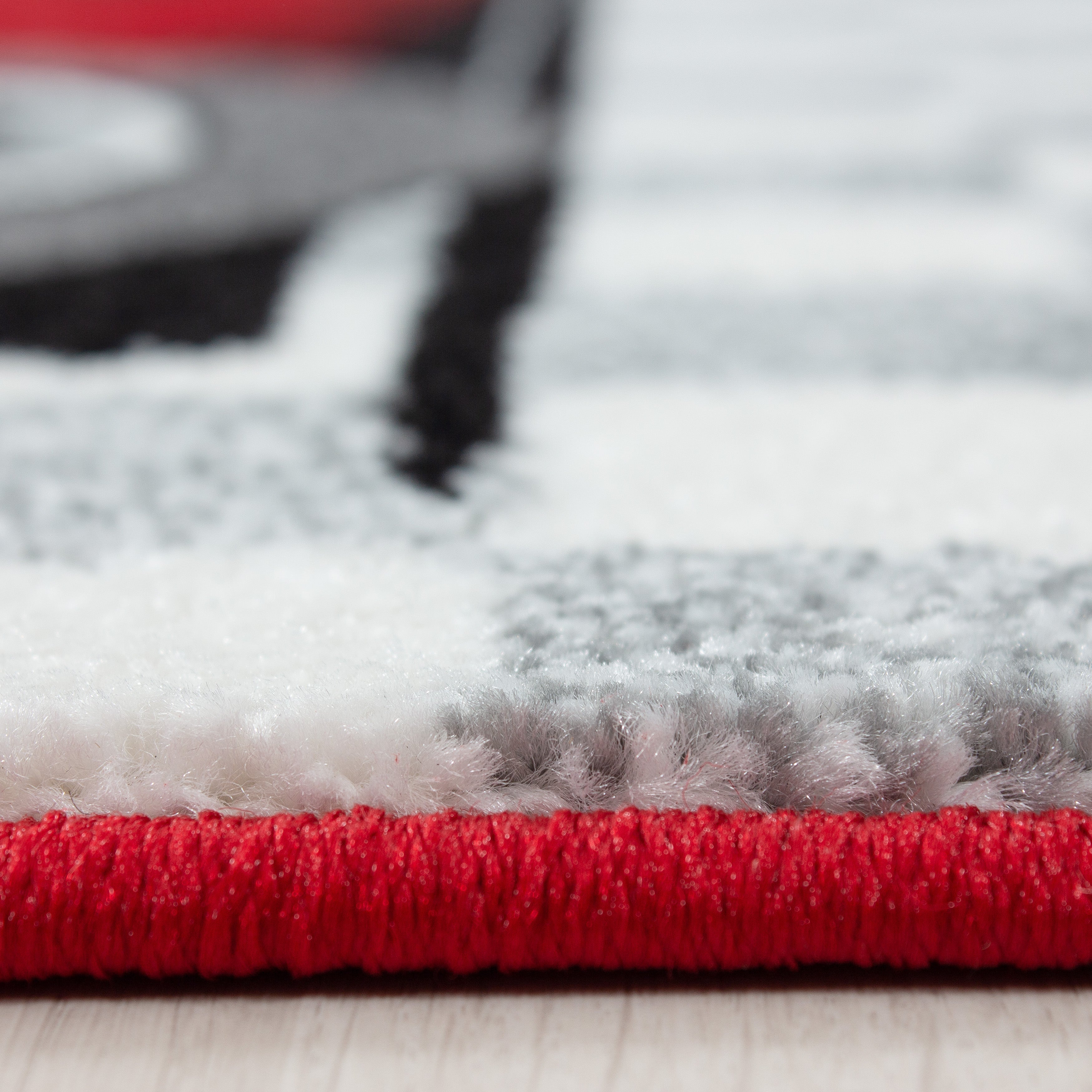 KIDS - Tapis enfant à motif voiture de course rouge - KID0460ROU KIDS