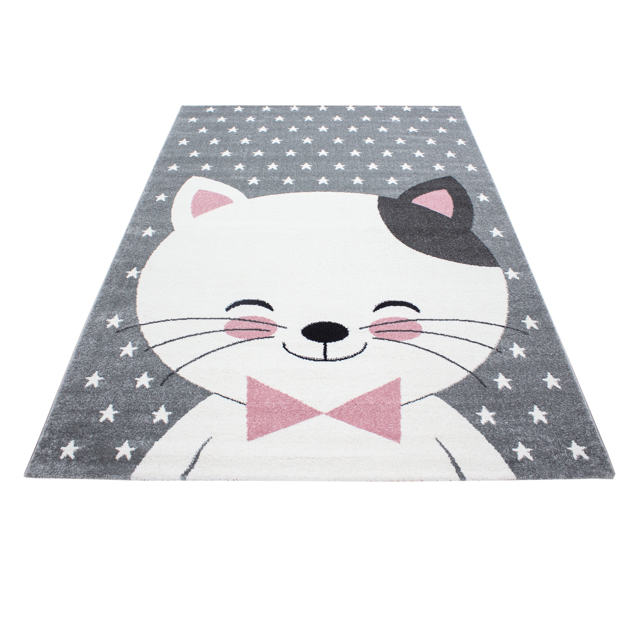 KIDS - Tapis enfant à motif chat rose - KID0550ROS KIDS
