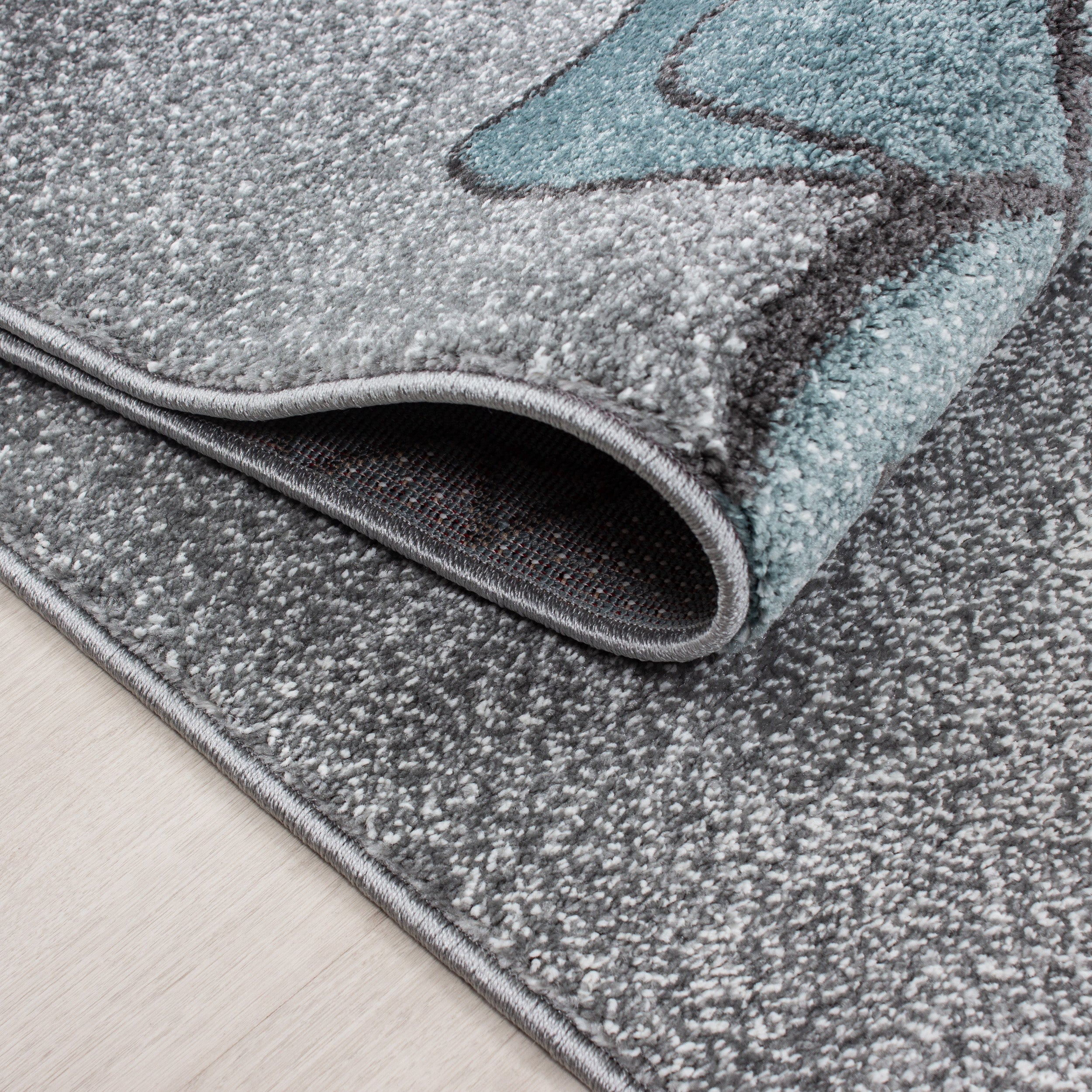 KIDS - Tapis enfant à motif ourson bleu - KID0580BLE KIDS