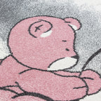 KIDS - Tapis enfant à motif ourson rose - KID0580ROS KIDS