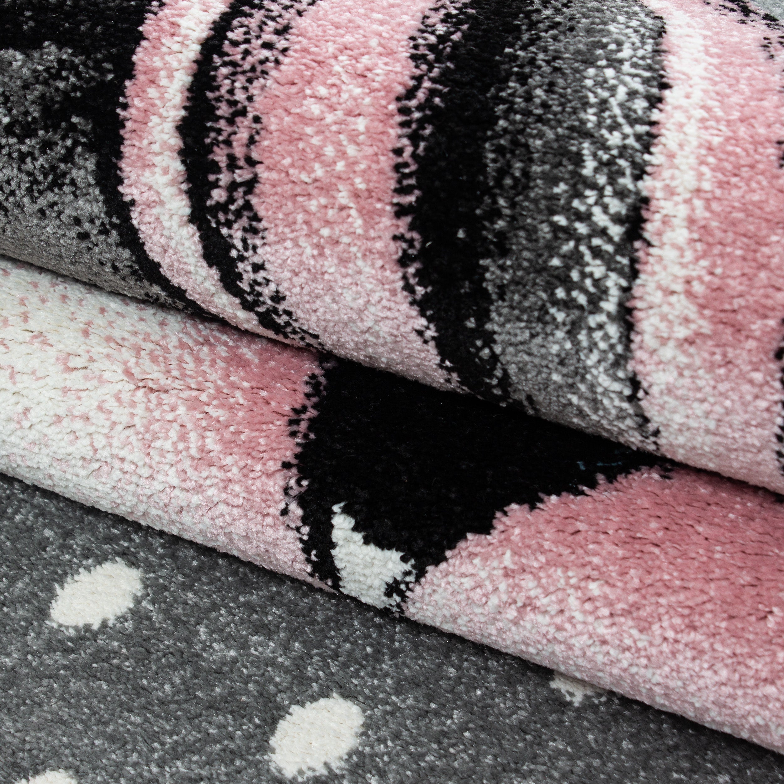 KIDS - Tapis enfant rond à motif licorne rose - KID0590ROS KIDS