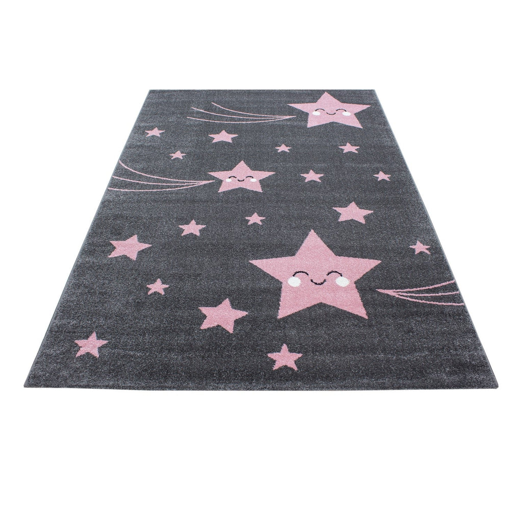 KIDS - Tapis enfant à motif étoile rose - KID0610ROS KIDS