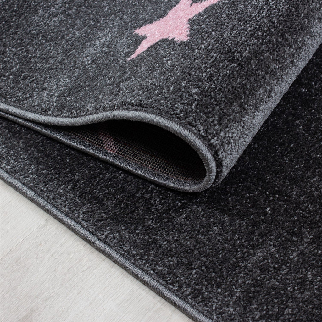 KIDS - Tapis enfant à motif étoile rose - KID0610ROS KIDS
