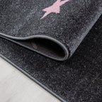 KIDS - Tapis enfant rond à motif étoile rose - KID0610ROS KIDS