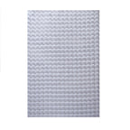 LAPONIE - Tapis uni doux à poils longs effet vague - LAP5110SIL