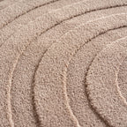 LENNY - Tapis de salon beigeau motif géométrique - LEN1611BEI LENNY