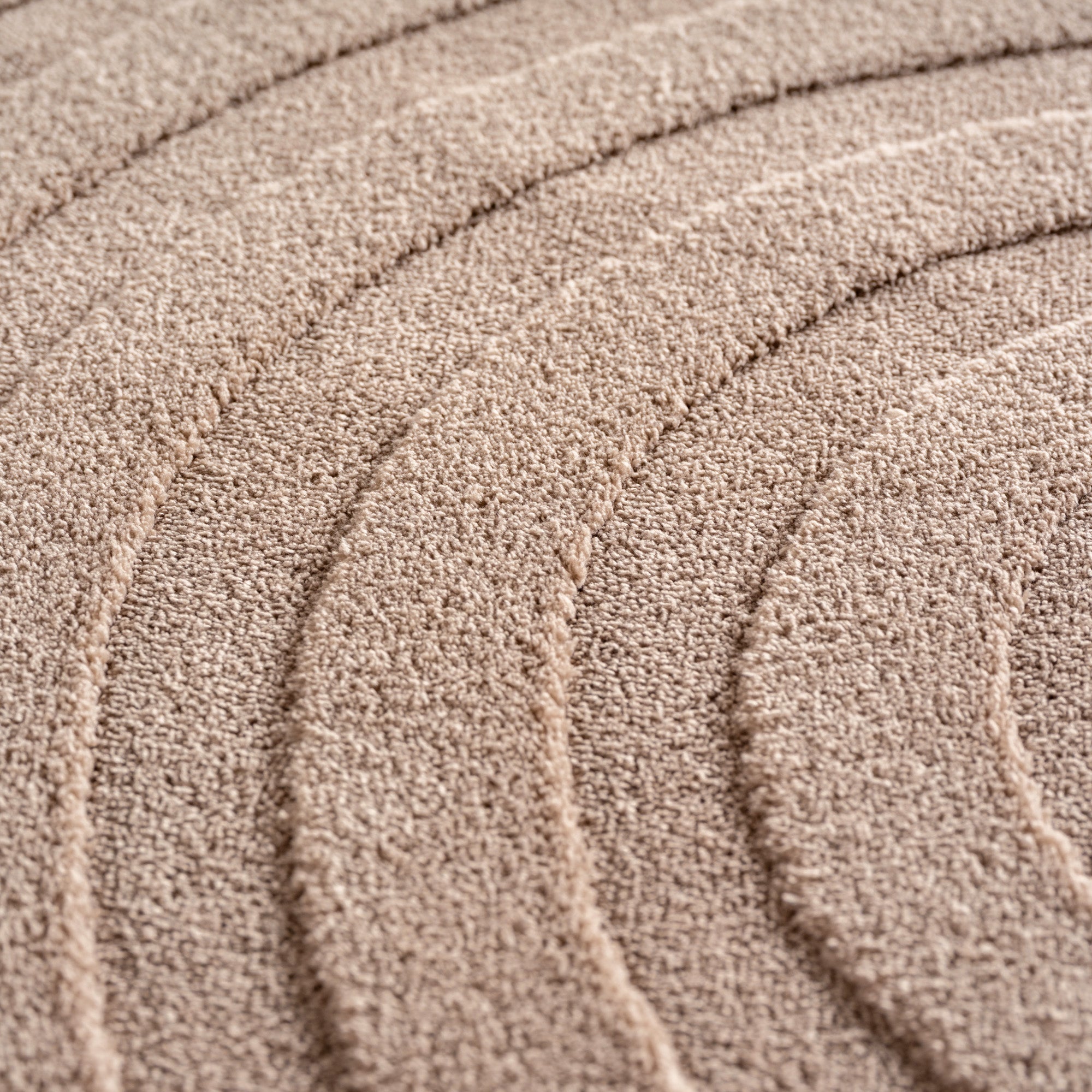 LENNY - Tapis de salon beigeau motif géométrique - LEN1611BEI LENNY