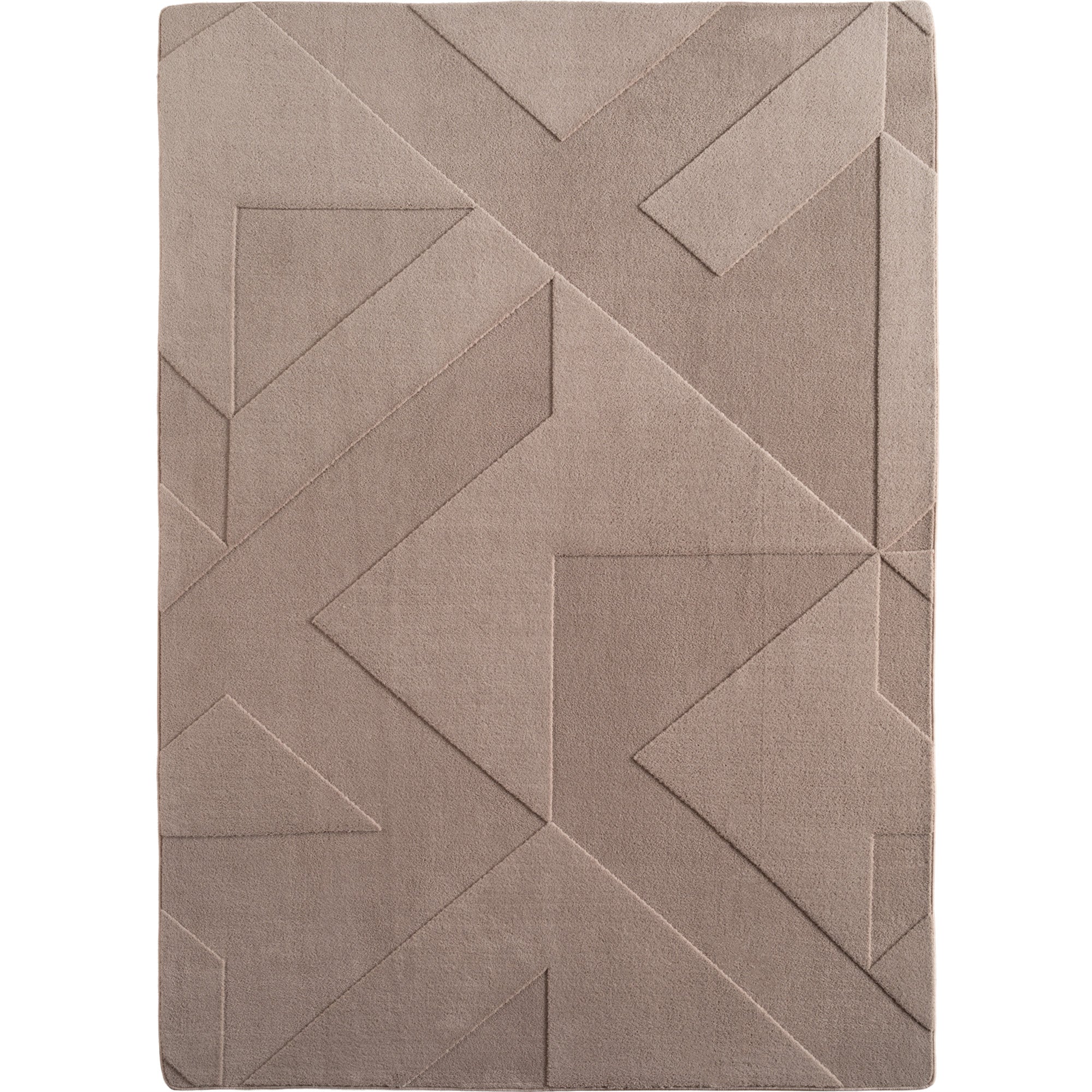 LENNY - Tapis de salon beigeau motif Moderne - LEN1613BEI LENNY