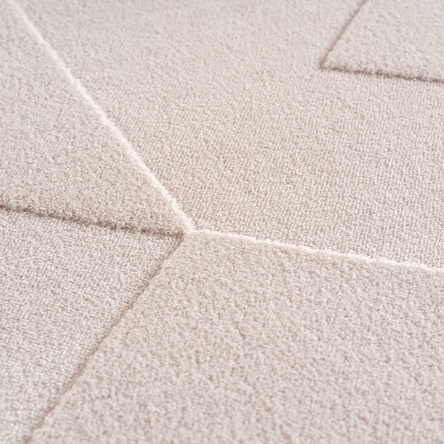 LENNY - Tapis de salon Crème au motif Graphique - LEN1612CRE (Copie) LENNY