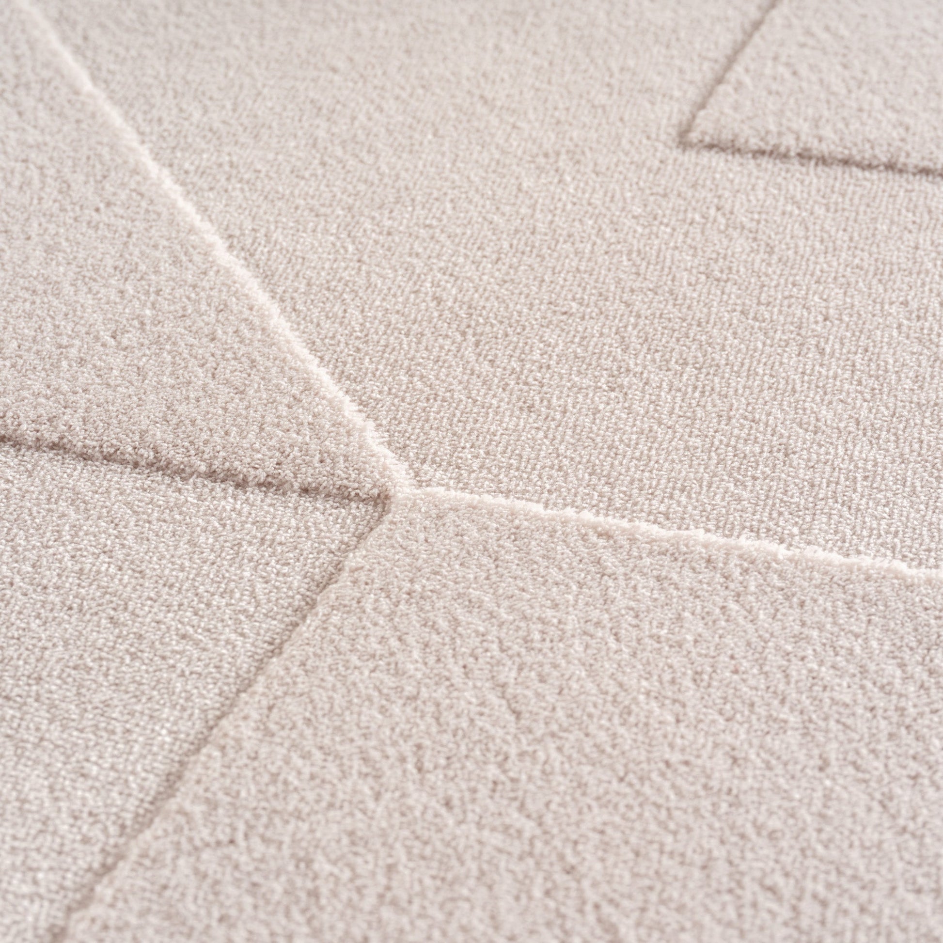 LENNY - Tapis de salon Crème au motif Graphique - LEN1612CRE (Copie) LENNY