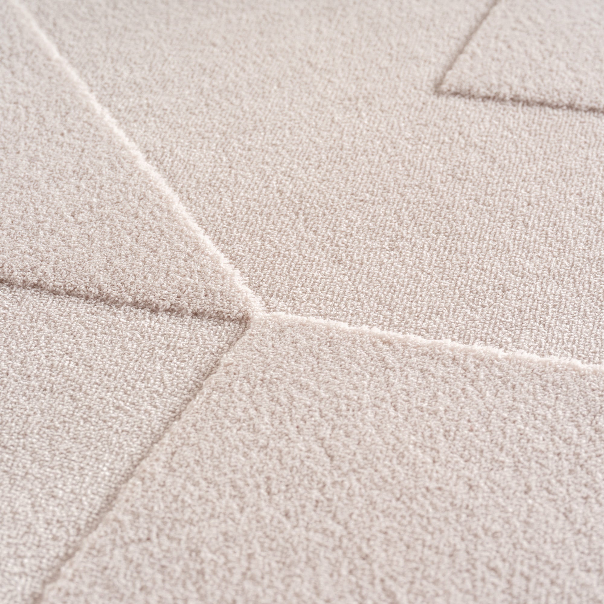 LENNY - Tapis de salon Crème au motif Graphique - LEN1612CRE (Copie) LENNY